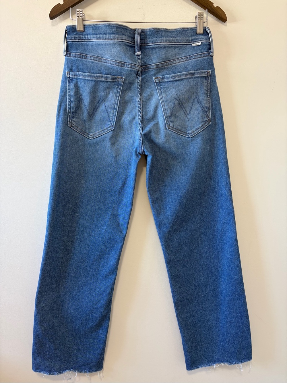 MOTHER - Mid Rise Rambler Zip Ankle Fray in Enjoy the Ride Size 27 - Picture 5 of 11